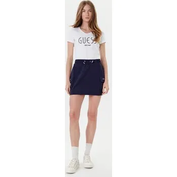 Dámská sukně Guess Mini sukně V5YD04 KCX42 Tmavomodrá Regular Fit S