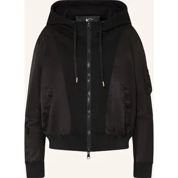 Dámský kabát Luisa Cerano Dámský Blouson Ze Směsi Materiálů, černá, 38