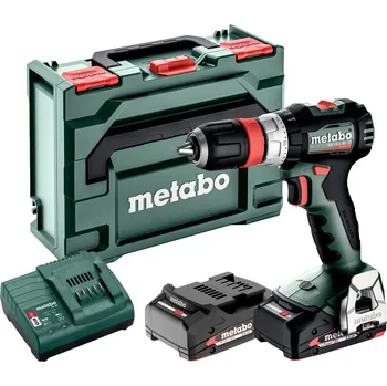Aku příklepová vrtačka Metabo SB 18 L BL Q, 2×2Ah, 18V, metaBOX