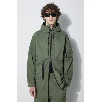 Bunda Alpha Industries Utility Fishtail UV pánská, zelená barva, přechodná, 146117UV, XXL, 78X