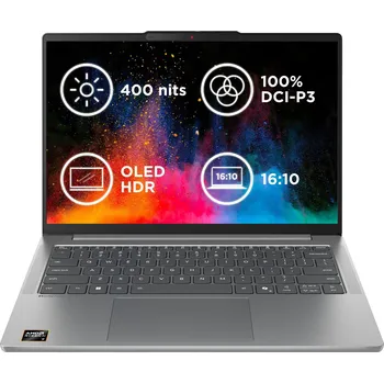 Notebook Lenovo IdeaPad Slim 5 14AHP10 AMD Ryzen 7 8845HS/16GB/SSD 1TB/14"/WUXGA/OLED/400nitů/60Hz/65W/WIN11 Home/šedá
