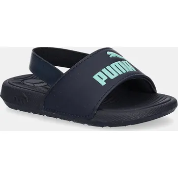 Dívčí obuv Dětské sandály Puma Cool Cat 2.0 Backstrap AC Inf tmavomodrá barva, 390902 59X, EUR 19