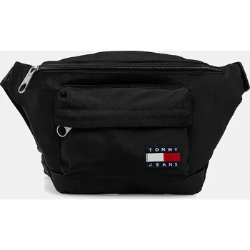 Ledvinka Ledvinka Tommy Jeans černá barva, AM0AM13390 99X, vel. ONE SIZE