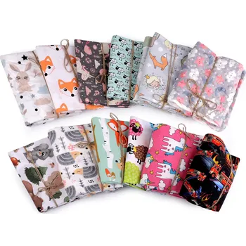 Zbytková metráž látek 1 ks dětský vzor 1 ks