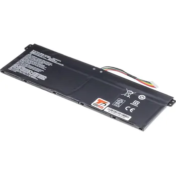 Baterie k notebooku Baterie do notebooku T6 Power pro Acer Extensa 15 EX215-22, Li-Ion, 11,25 V, 3830 mAh (43 Wh), černá