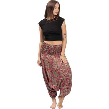 Dámské kalhoty Harémové kalhoty / Sultánky ZARI červená I.