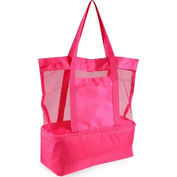 Lehká taška s termoboxem 42x41 cm pink 1 ks