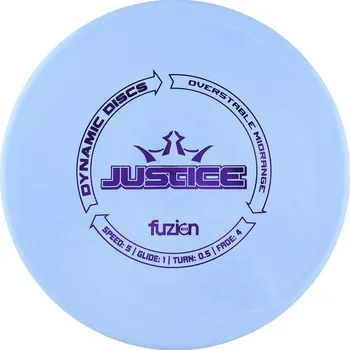 Disc golf Dynamic Discs JUSTICE BioFuzion Barva: Modro-šedá, Váha: 173 g