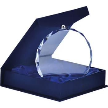 Skleněná medaile s pouzdrem