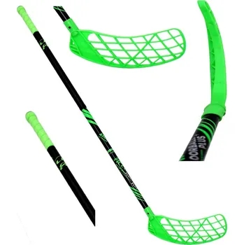 Hokejka HŮL UNIHOC AIRTEK 100CM ZELENÁ PRO PRAVÁKY