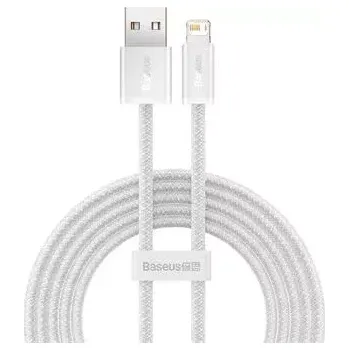 Datový kabel Baseus CALD000502 Dynamic Series Kabel USB to Lightning 2.4A 2m White
