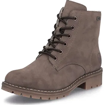 Dámské kozačky Dámská kotníková obuv RIEKER Y9103-24 hnědá W5 41