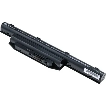 Baterie k notebooku T6 Power pro Fujitsu Siemens LifeBook E557, Li-Ion, 10,8 V, 5200 mAh (56 Wh), černá