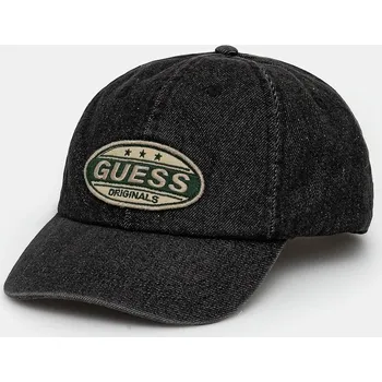 Kšiltovka Džínová baseballová čepice Guess Originals VINTAGE M5YZ05.WHGF0 černá 99X, vel. ONE SIZE