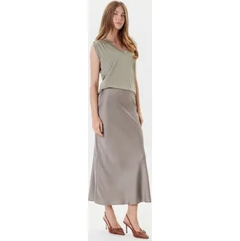 Dámské oblečení Guess Midi sukně W5YD55 WF1T2 Šedá Regular Fit S