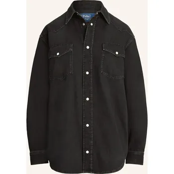 Dámská halenka Polo Ralph Lauren Dámská Džínová Bunda, 001 bizella wash, 40