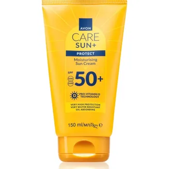 Přípravek na opalování Avon Care Sun + Protect hydratační krém na opalování SPF 50+ 150 ml