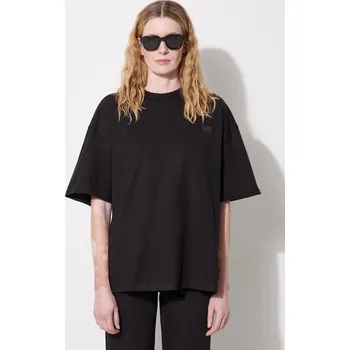 Pánská móda Bavlněné tričko Alpha Industries Essentials RL černá barva, 146061, S, 99X