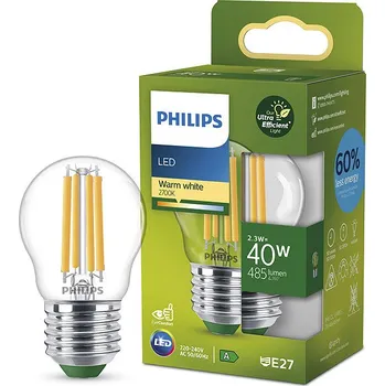 Žárovka Philips LED 40W A60 E27 2700K CL UE SRT4