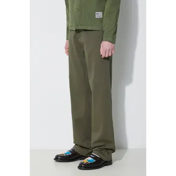 Pánské oblečení Kalhoty Alpha Industries Chino, 36, zelená, 91X