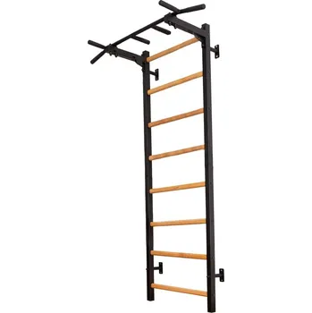 Žebřiny dřevěno-kovové s hrazdou BENCHK 221B