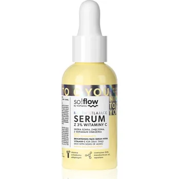 Pleťové sérum so!flow Brightening Face Serum With Vitamin C rozjasňující sérum s vitaminem C 30 ml