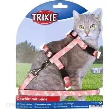 TRIXIE Postroj s vodítkem pro kočky Lebka