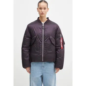 Bunda Alpha Industries, XS, fialová, 49X