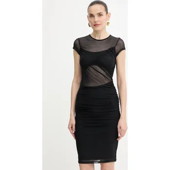 Dámské oblečení Šaty Guess GRACEY W5YK66.KBAH2 černá 99X, vel. XL