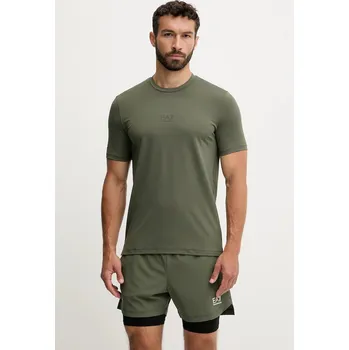 Tréninkové tričko EA7 Emporio Armani pánské, zelená barva, AF17770.7M000635 97X, vel. S