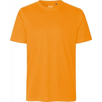 Pánské tričko Neutral Unisex sportovní tričko Quick Dry z recyklovaného polyesteru Barva: oranžová pomerančová, Velikost: XS NER61001