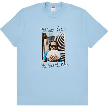 Pánské tričko Supreme Max B Tee Powder Blue Velikost: L