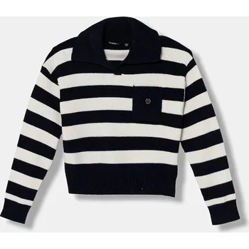 Dívčí svetr Dětský svetr Guess tmavomodrá barva, J5YR05 Z3FU0 J5YR05.Z3FU0.9BYA 59X, vel. 122-125