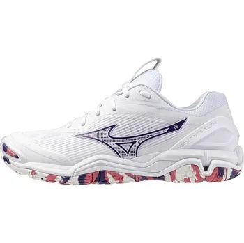Pánská sportovní obuv Obuv MIZUNO WAVE STEALTH 6(W) Barva: White-VioletIndigo-CamelliaRos, Velikost: 38.5, Pohlaví: Dámské