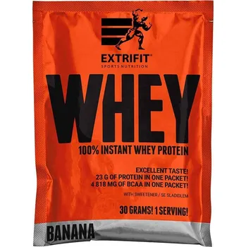 Protein 100% Whey Protein 30 g - Extrifit - Banán