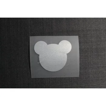 Mickey hlava - střední - reflexní nažehlovačka