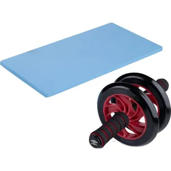 REHABILITAČNÍ VÁLEC DVOJITÉ KOLEČKO UMBRO ČERVENÝ