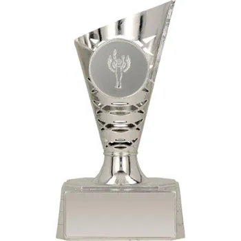 Plastový pohár stříbrný STORO