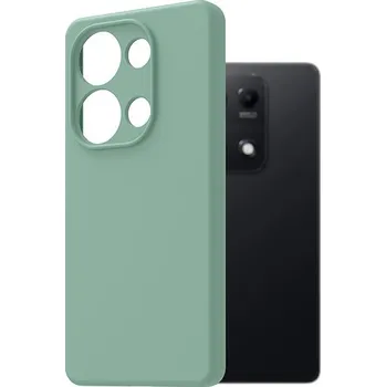 Pouzdro na mobilní telefon AlzaGuard Premium Silicone Case pro Xiaomi Redmi Note 14S světle zelený