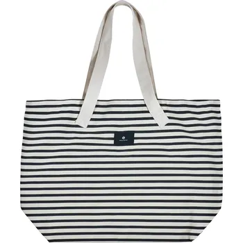 Kabelka House Doctor, Taška Canva bílo-černá - Formadore