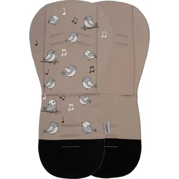 Bomimi ADA Podložka do kočárku BIRDIES béžová