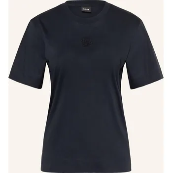 Boss Dámské Tričko Elpha S Ozdobnými Kamínky, tmavě modrá, 36