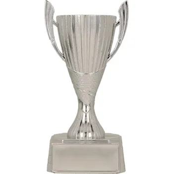 Plastový pohár stříbrný SILA