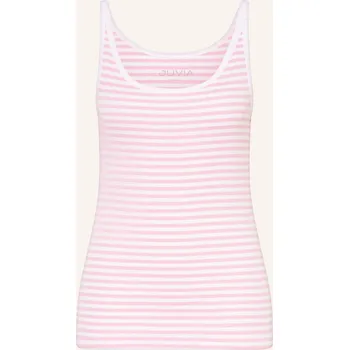 Juvia Dámský Top Aluna, bílá / růžová, 34