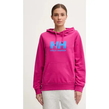 Dámská mikina Bavlněná mikina Helly Hansen HH LOGO 2.0 34460 růžová 43X, vel. M