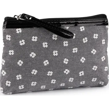 Deštník Textilní pouzdro pro kosmetiku a drobnosti 14x20 cm šedá 1 ks