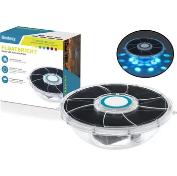 Mamido Solární LED fontána do bazénu Bestway 58849