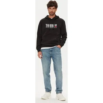 Pánská mikina Tommy Jeans Mikina Dna Graphic DM0DM22144 Černá Regular Fit XXL