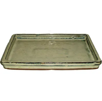 Květináč Podmiska na bonsaje krémová 12,5 x 9 cm