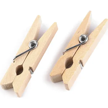 Dřevěný kolíček 7x35 mm přírodní sv. 500 ks